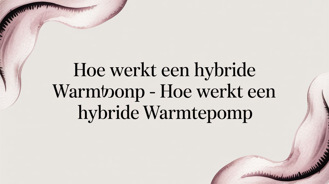Hoe werkt een hybride warmtepomp – hoe werkt een hybride warmtepomp