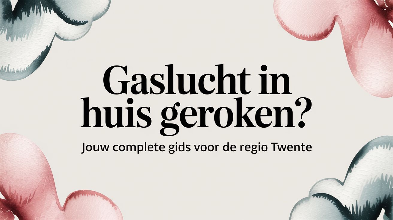 Gaslucht in huis geroken? Jouw complete gids voor de regio Twente