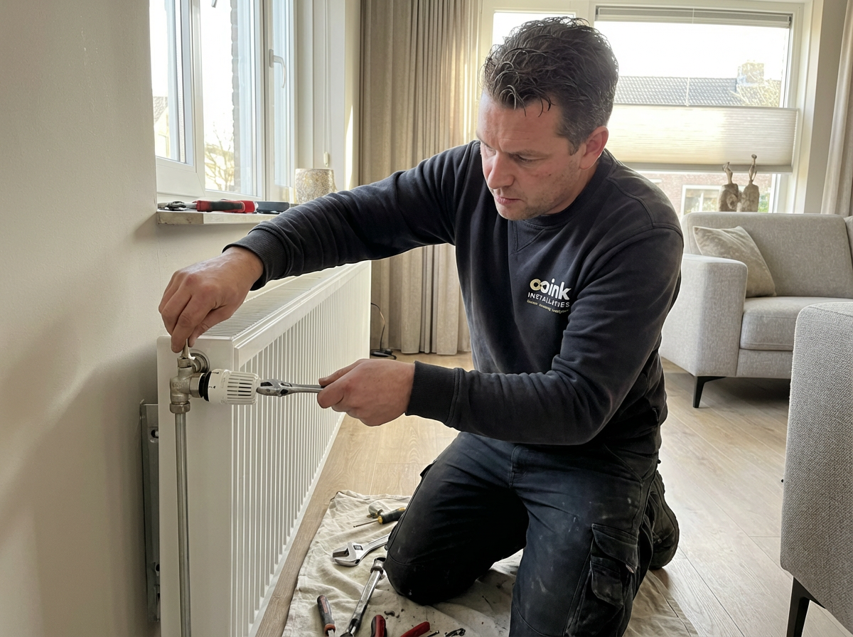 Verwarming installeren