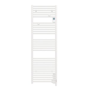 Belrad - Elektrische Handdoekradiator - Digitaal - 1000 Watt - 1837x550 mm - Wit
