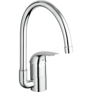 GROHE Euroeco 1-gats keukenkraan met hoge uitloop
