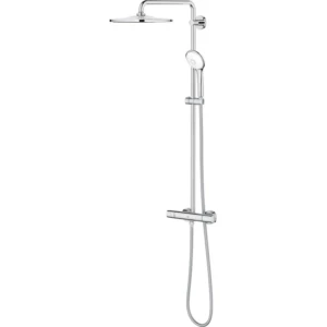grohe professional euphoria 310 douchesysteem met thermostaatkraan en cooltouch 95 lmin doorstroombegrenzer