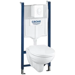 grohe solido compact set 4 in 1 compact closet frame bedieningsplaat closet reservoir wit
