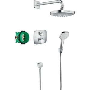 hansgrohe croma select e inbouw showerset