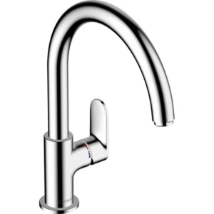 Hansgrohe Vernis Blend M35 1-greeps keukenkraan 260 1jet met draaibare uitloop