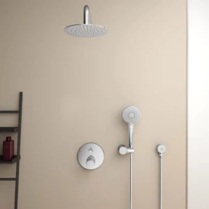 ideal standard showerpower set idealrain chroom ceratherm 100 inbouwthermostaat