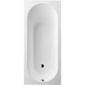 Villeroy & Boch Oberon kunststof bad quaryl rechthoekig met poten wit 180x80cm2
