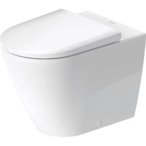 Duravit D-neo closetpot 58cm Diepspoel, rimless, Hygieneglaze wit hoogglans