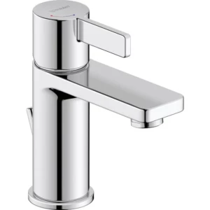 Duravit D-neo wastafelmengkraan Trekwaste 109mm uitloop chroom