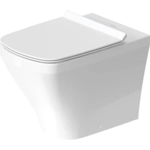 Duravit DuraStyle closetpot diepspoel staand back to wall inclusief bevestiging afvoer horizontaal wit