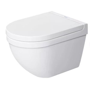 Duravit Starck 3 wandcloset Rimless combipack met SoftClose zitting zonder spoelrand