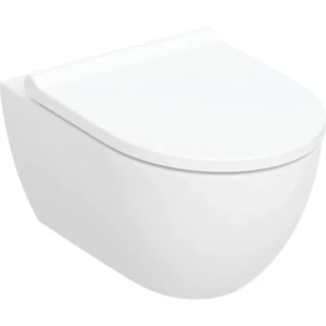 Geberit Acanto wandcloset diepspoel combipack met TurboFlush en Quick Release, SoftClose zitting1