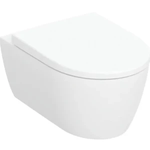 Geberit iCon wandcloset diepspoel combipack met Quick Release, SoftClose zitting (Rimfree® zonder spoelrand)