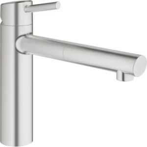 GROHE Concetto keukenkraan, medium uitloop met uittrekbare handdouche