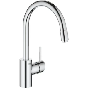 GROHE Concetto keukenmengkraan met hoge uitloop en uittrekbare mousseur