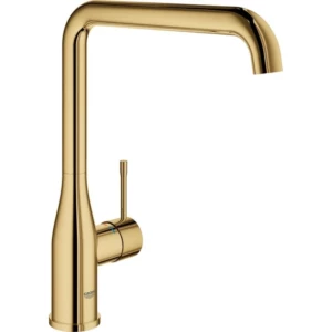 GROHE Essence keukenkraan met hoge L-uitloop Goud