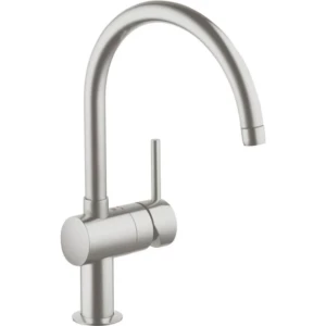 GROHE Minta 1-gats keukenkraan met draaibare C-uitloop