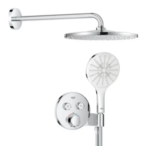 GROHE QuickFix Precision SmartControl inbouw douchesysteem met Vitalio Rain Mono 310 hoofddouche Chroom