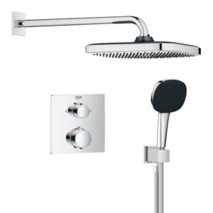 GROHE QuickFix Precision Thermostat Perfect inbouw douchesysteem met Vitalio Comfort 250 hoofddouche chroom