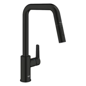 GROHE QuickFix Start keukenmengkraan met hoge uittrekbare uitloop