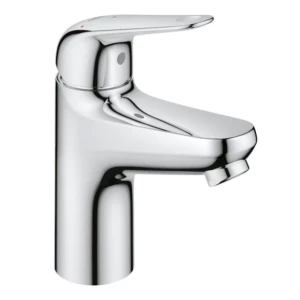 GROHE QuickFix Swift ES wastafelmengkraan S-size met push open plug Chroom