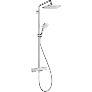 Hansgrohe Croma E Showerpipe 1jet met thermostaat