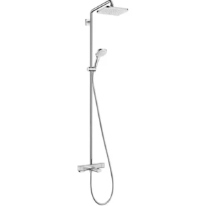 Hansgrohe Croma E showerpipe 280 1jet met badthermostaat chroom