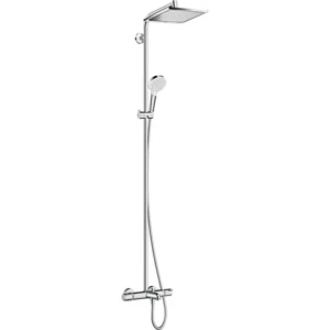 Hansgrohe Crometta E showerpipe 240 1jet