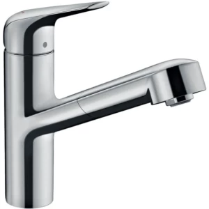 Hansgrohe Focus M42 1-greeps keukenmengkraan 150 met uittrekbare uitloop Eco
