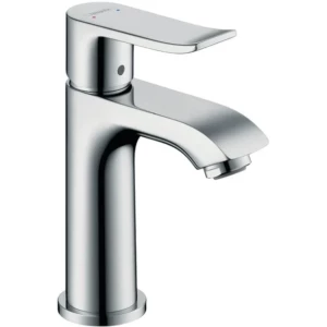 Hansgrohe Metris 1-greeps fonteinmengkraan 100 met trekwaste chroom