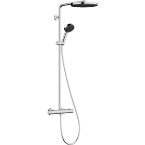 Hansgrohe Pulsify S Puro Showerpipe 260 1jet met thermostaat en handdouche 3jet Chroom