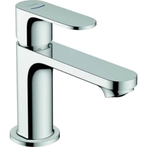 Hansgrohe Rebris S 1-greeps toiletkraan 80 voor koud water of vooraf ingestelde temperatuur zonder afvoer Chroom