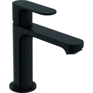 Hansgrohe Rebris S 1-greeps wastafelmengkraan 110 met PopUp trekwaste Mat Zwart