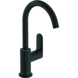Hansgrohe Rebris S 1-greeps wastafelmengkraan 210 met draaibare uitloop en trekwaste
