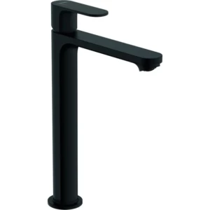 Hansgrohe Rebris S 1-greeps wastafelmengkraan 240 CoolStart voor waskommen met trekwaste, afwerking rond Mat Zwart