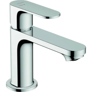 Hansgrohe Rebris S 1-greeps wastafelmengkraan 80 CoolStart met PopUp trekwaste Chroom