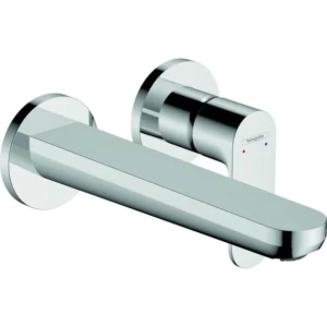 Hansgrohe Rebris S 1-greeps wastafelmengkraan inbouw wandmontage met uitloop 20 cm Chroom