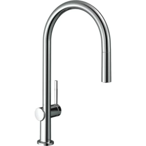 Hansgrohe Talis M54 1-greeps keukenmengkraan 210 met uittrekbare uitloop