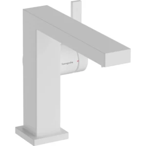 Hansgrohe Tecturis E 1-greeps wastafelkraan 110 Fine CoolStart zonder waste Mat Wit