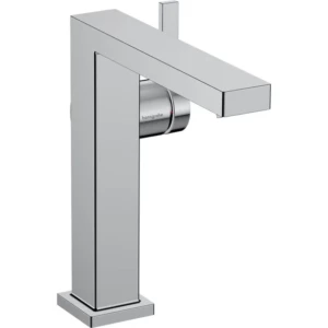 Hansgrohe Tecturis E 1-greeps wastafelkraan 150 Fine CoolStart zonder waste Chroom