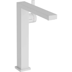 Hansgrohe Tecturis E 1-greeps wastafelkraan 240 Fine CoolStart voor waskommen zonder afvoerplug Mat Wit