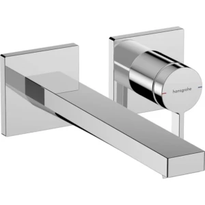Hansgrohe Tecturis E 1-greeps wastafelkraan inbouw voor wandmontage met uitloop 22,5 cm Chroom