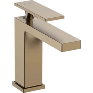 Hansgrohe Tecturis E 1-greeps wastafelmengkraan 110 CoolStart met PopUp trekwaste brons