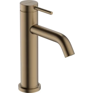 Hansgrohe Tecturis S 1-greeps wastafelkraan 110 CoolStart met PopUp trekwaste brons