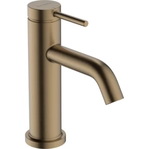 Hansgrohe Tecturis S fonteinkraan 80 met rechte greep voor koud water of vooraf ingestelde watertemperatuur zonder waste goud messing