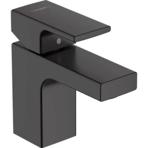 Hansgrohe Vernis Shape 1-greeps wastafelmengkraan 70 CoolStart ’zinc’ met trekwaste