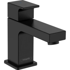 Hansgrohe Vernis Shape toiletkraan voor koud water ’zinc’ - zonder afvoer zwart