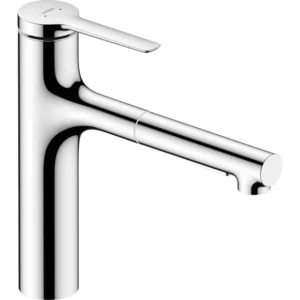 Hansgrohe Zesis M33 1-greeps keukenmengkraan 160 met uittrekbare vuistdouche 2jet