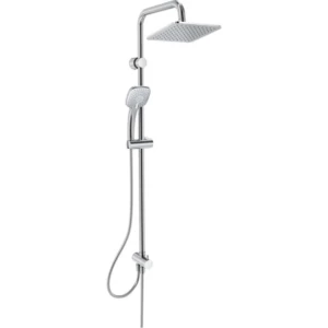 Ideal Standard Idealrain Cube douchesysteem voor opbouwkraan met hoofd- en handdouche 3 funct. met doucheslang chroom