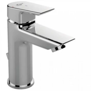 Ideal Standard Tesi 1-gats wastafelkraan met vaste uitloop, met waste chroom